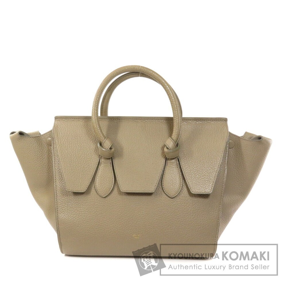 Celine Tie Bag Tote Calfskin